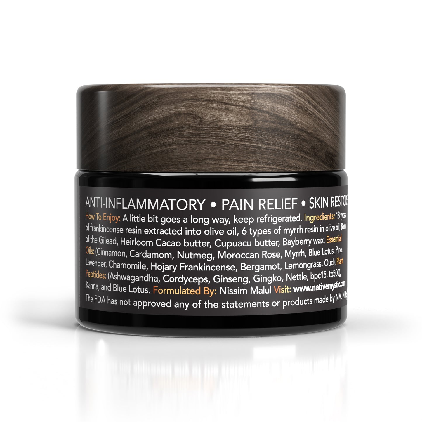 Relief Salve- Anti-Inflammatory/Pain Relief + Peptides