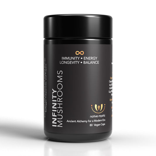 Infinity Mushrooms- Limitless Turbo Boost (Infinity 8- Upgraded)- AHCC