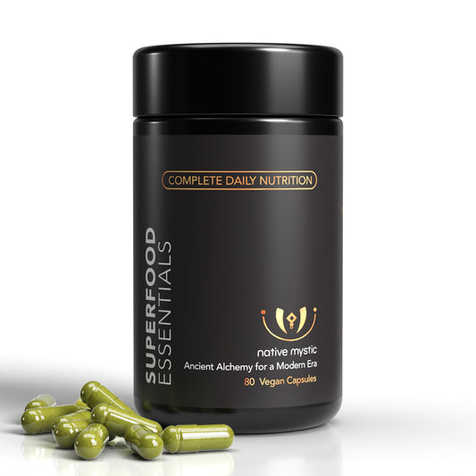 Superfood Essentials- Enhanced Multi Vitamin, w/ Monoatomic Gold & Adaptogens