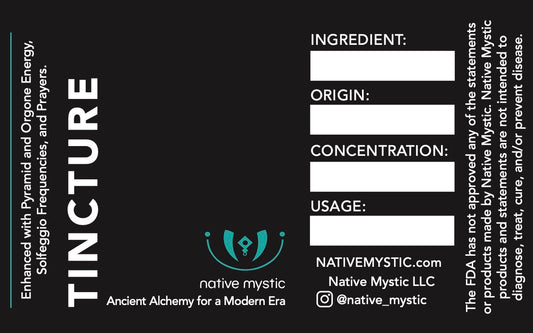 Custom Formula- Per your unique energy signature