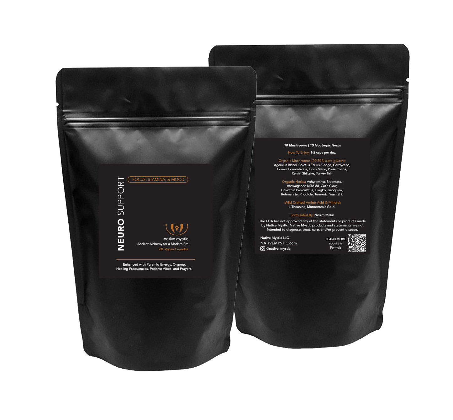 Neuro Support - Mood & Focus (Lion's Mane Plus)