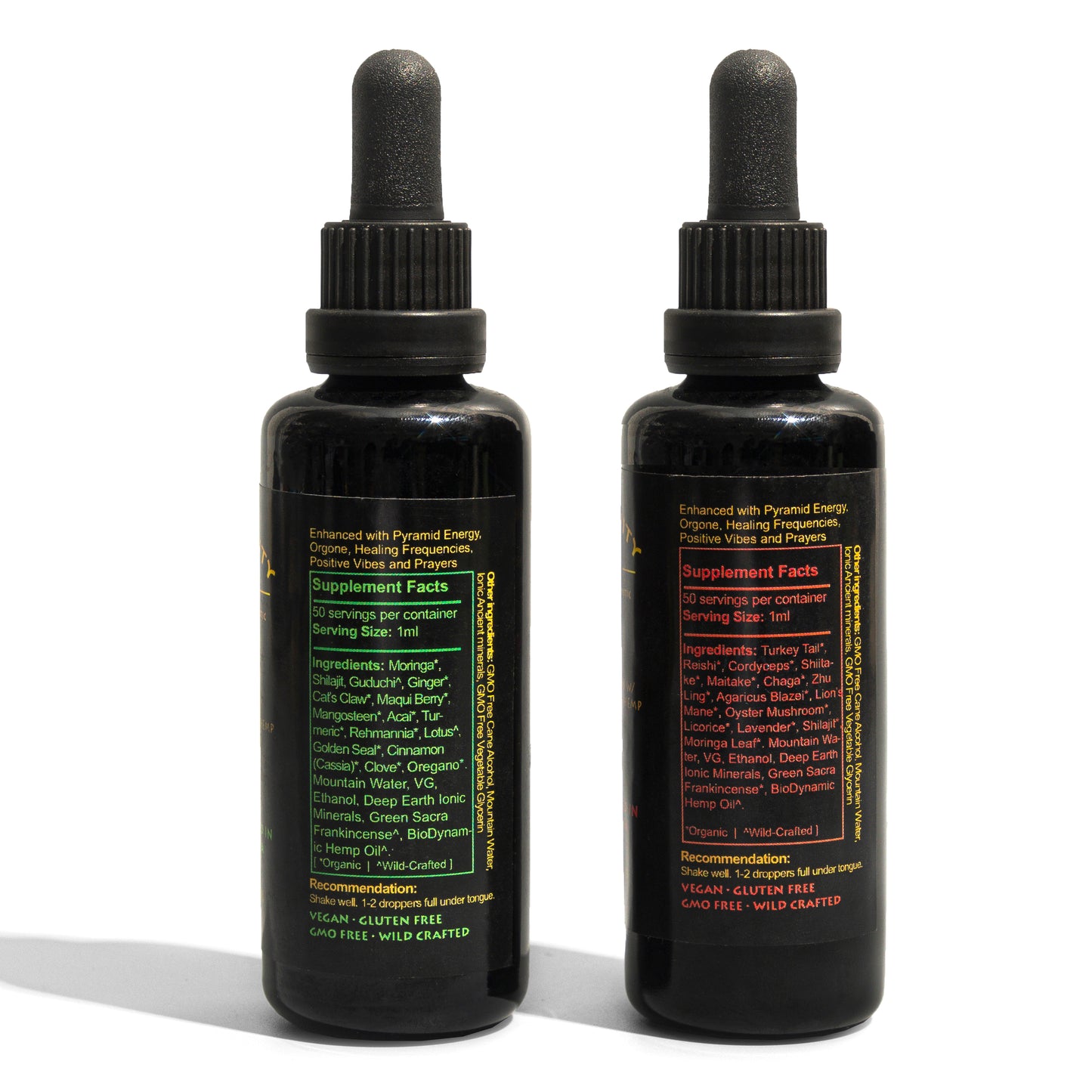 The DUO ~ Bio Dynamic Resin | Immunity Boosting Mushrooms And Herbs
