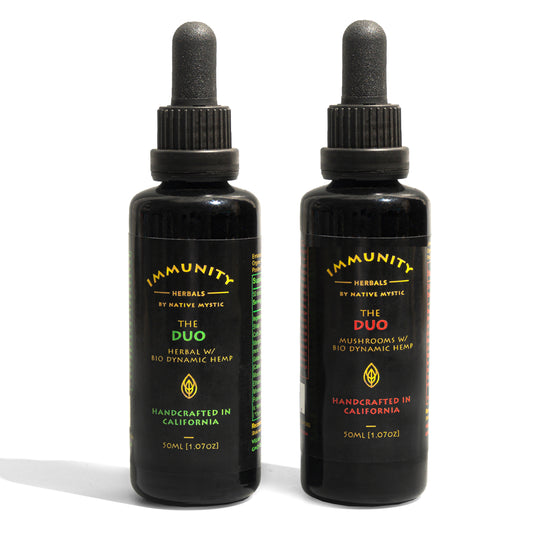 The DUO ~ Bio Dynamic Resin | Immunity Boosting Mushrooms And Herbs