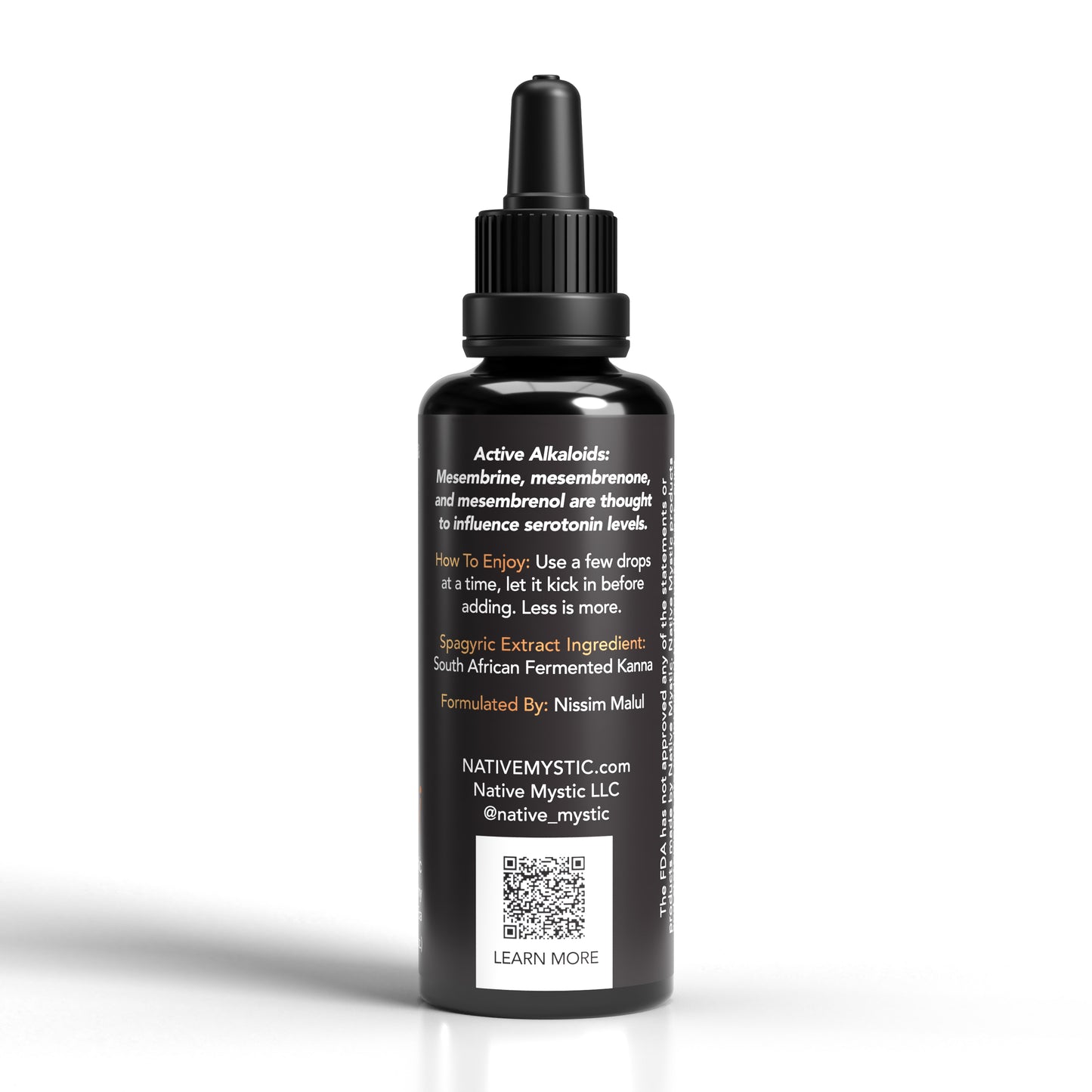 South African Fermented Kanna Tincture- Spagyric