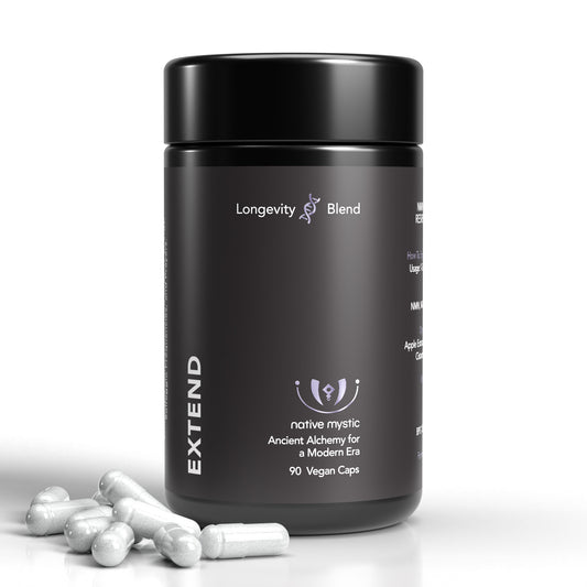 Extend: NMN + NAD + Resveratrol + Peptides - Cellular Longevity, Support for Telomeres