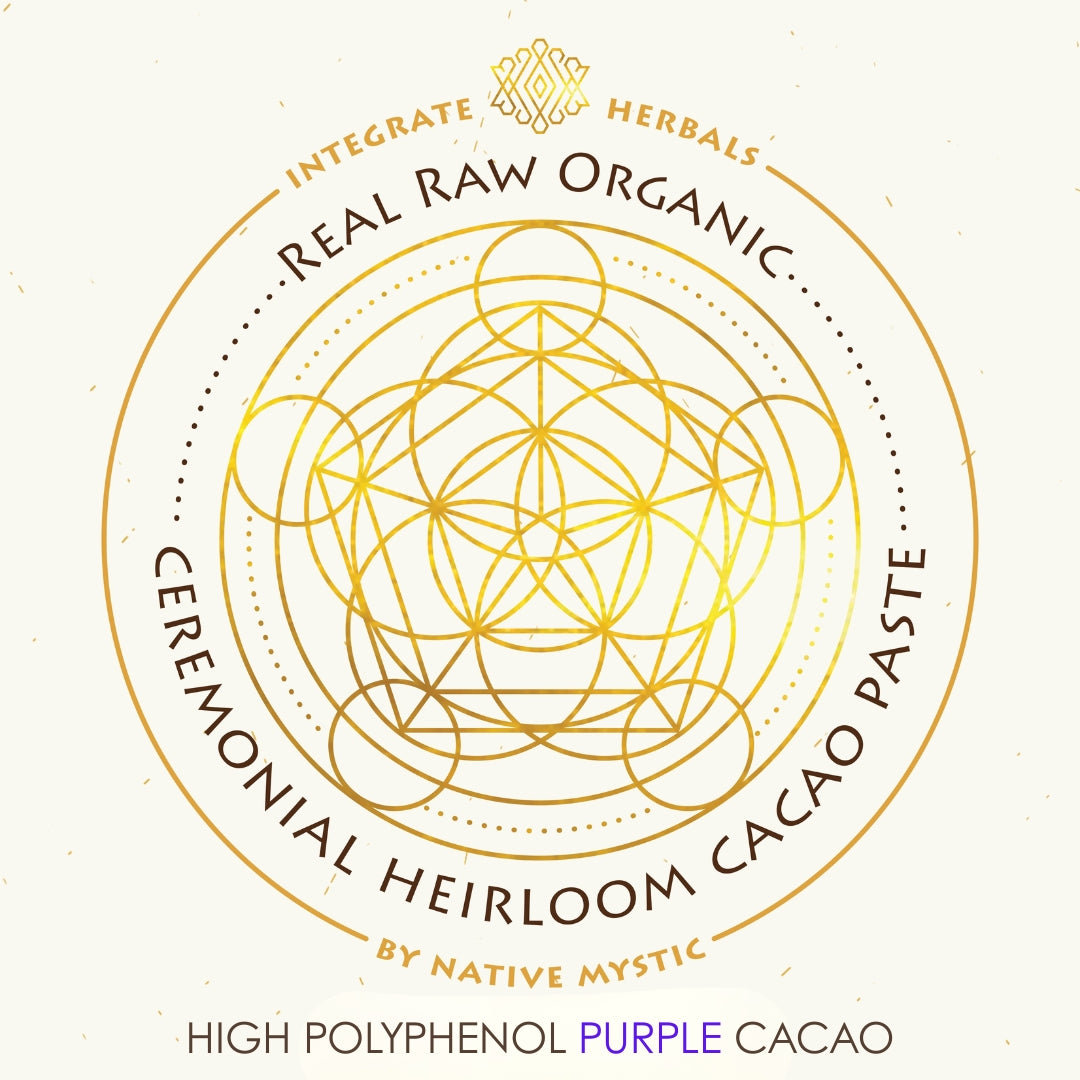 REAL RAW ORGANIC CEREMONIAL HEIRLOOM CACAO PASTE