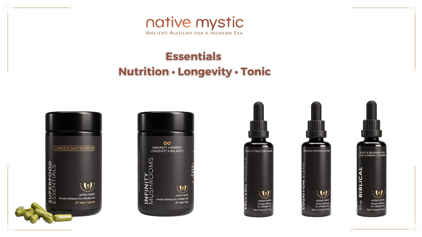 Native Essentials Bundle: Nutrition • Longevity • Tonic  ⍙