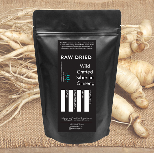 Wild Crafted Dried Siberian Ginseng