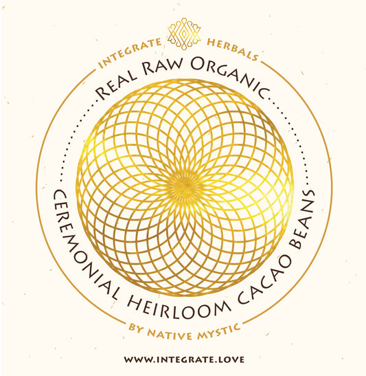 REAL RAW ORGANIC CEREMONIAL HEIRLOOM CACAO BEANS